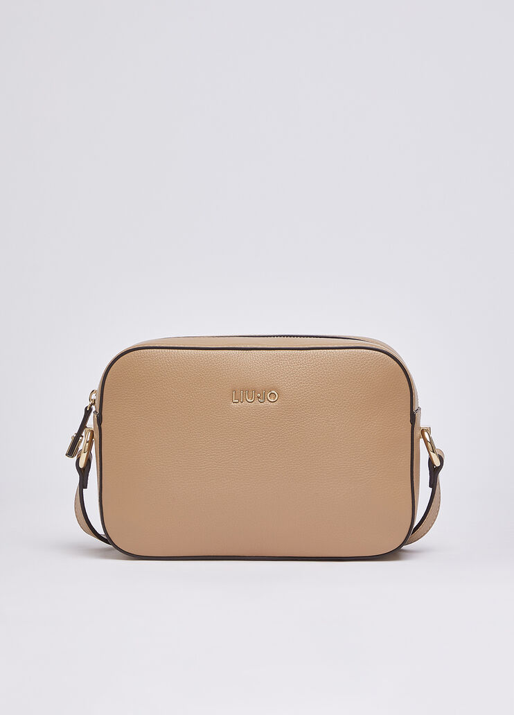 Sac à bandoulière format moyen camel Liu Jo - medium